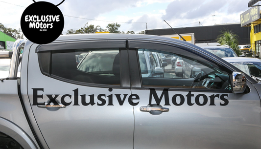 Weathershield Window Visor for Mitsubishi Triton 2015-2022