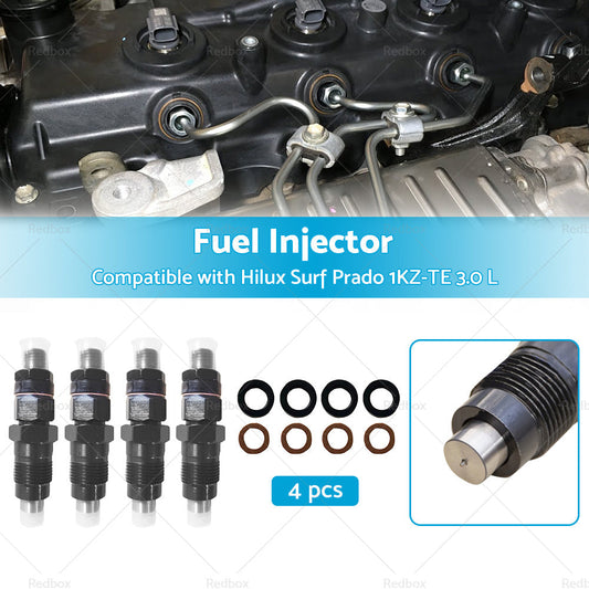 Fuel Injectors 1KZ-TE for Toyota Hilux Surf Prado 1993-2002