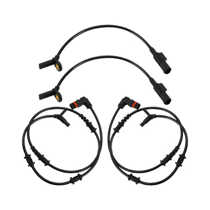 4x Front & Rear ABS Speed Sensor Set Suitable For Mercedes-Benz W164 ML350 / ML320-0