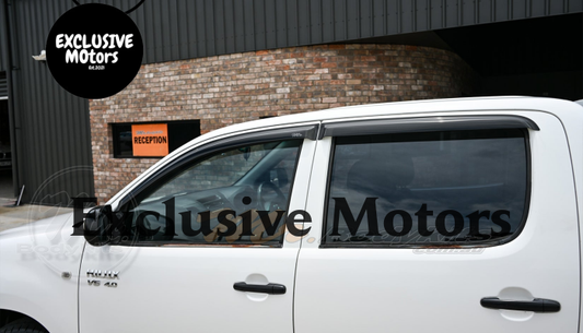 Weathershields Visors for Toyota Hilux Dual Cab 2005-2015