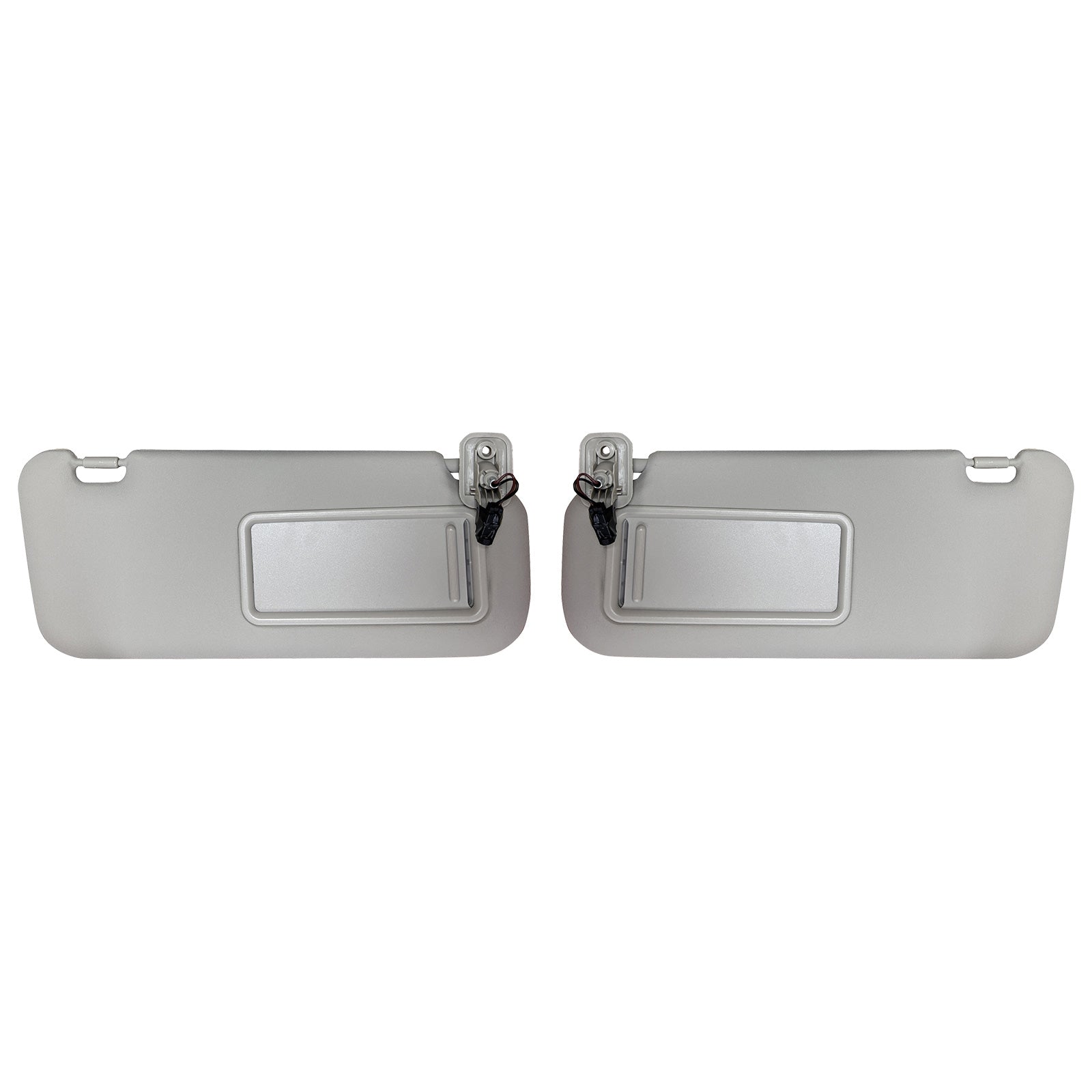 2x Sun Visors Right & Left With Light Suitable For Mazda 3 2010-2013 BBM369270C75-1