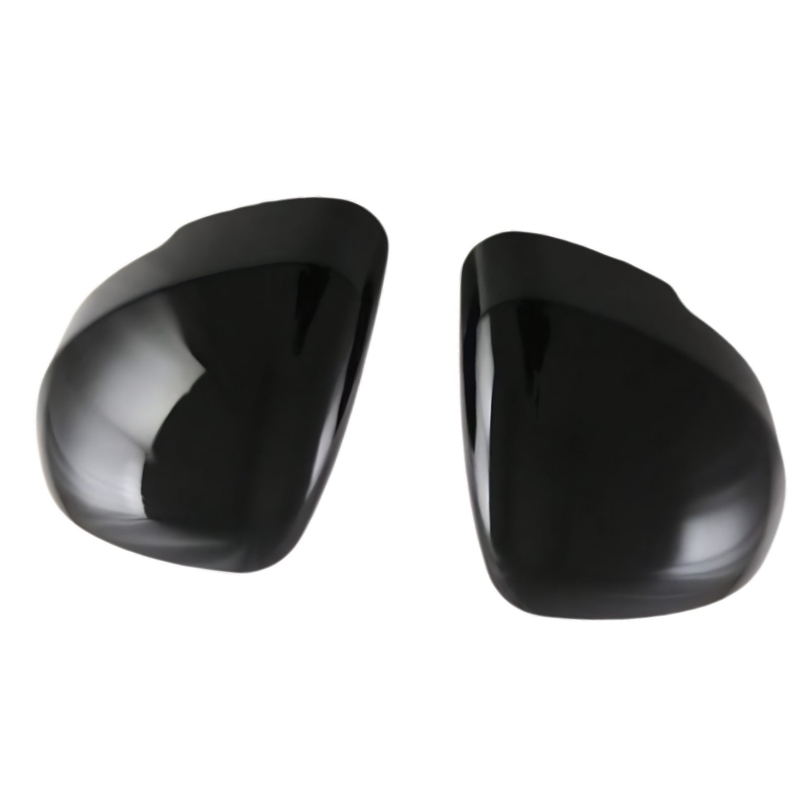 2x Side Wing Mirror Cover Gloss Black Suitable For Mitsubishi Outlander 2023-24-2