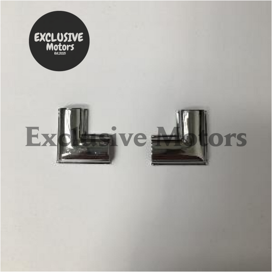 Ford Capri MK1 windscreen chrome corner pair