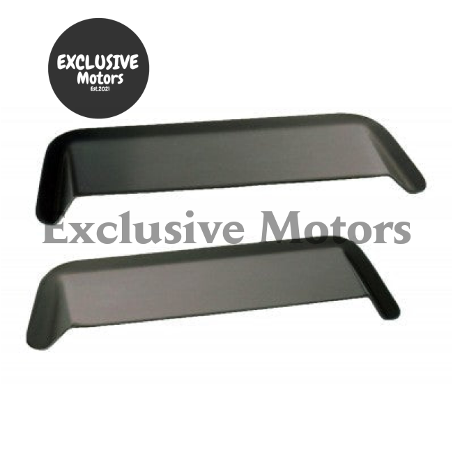 Ford Escort MK2 tail light protectors alloy or black pair