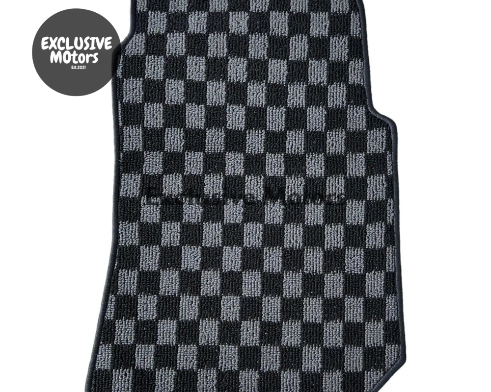 R32 SKYLINE GTST / GTR CHECKER FLOOR MATS