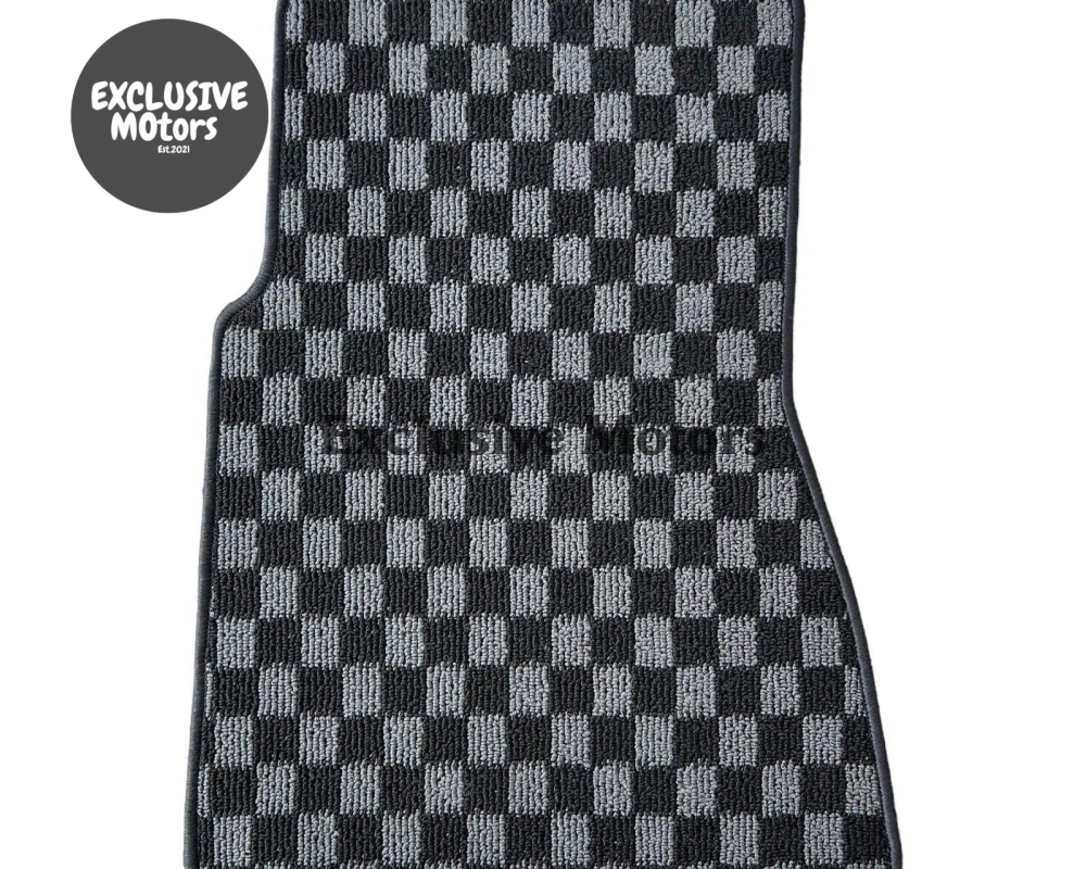 R32 SKYLINE GTST / GTR CHECKER FLOOR MATS