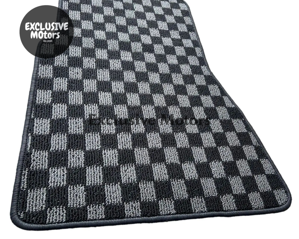 R32 SKYLINE GTST / GTR CHECKER FLOOR MATS