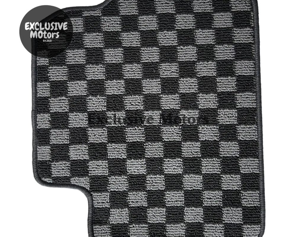 R32 SKYLINE GTST / GTR CHECKER FLOOR MATS
