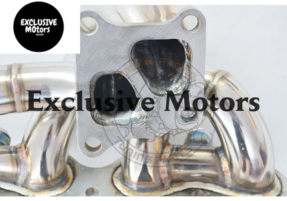 JKVK RACING Header Exhaust Manifold For Lancer EVO8 2.0L 4G63 I4 2003-2005