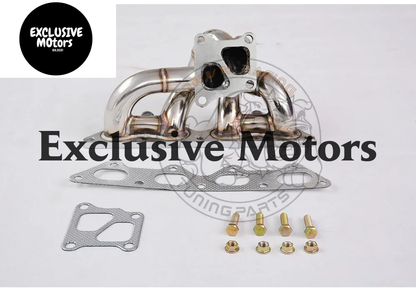 JKVK RACING Header Exhaust Manifold For Lancer EVO8 2.0L 4G63 I4 2003-2005