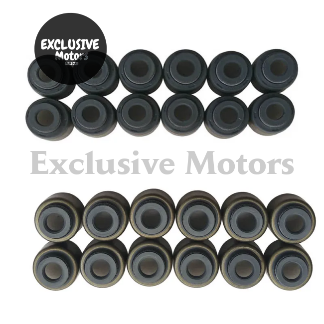 Valve Stem Oil Seals x 24  for Toyota Crown 1GGE