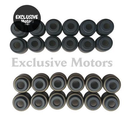 Valve Stem Oil Seals x 24  for Toyota Crown 1GGE