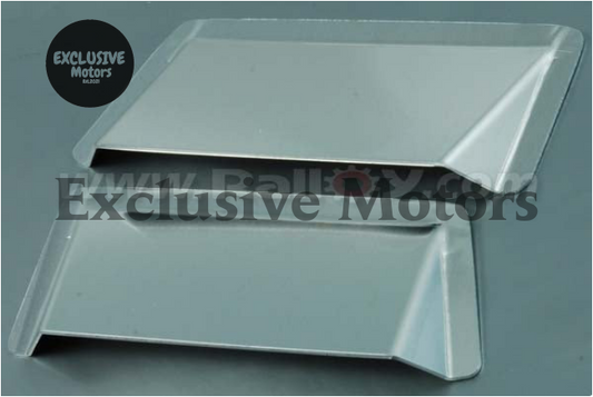 Ford Escort MK2 tail light protectors alloy or black pair