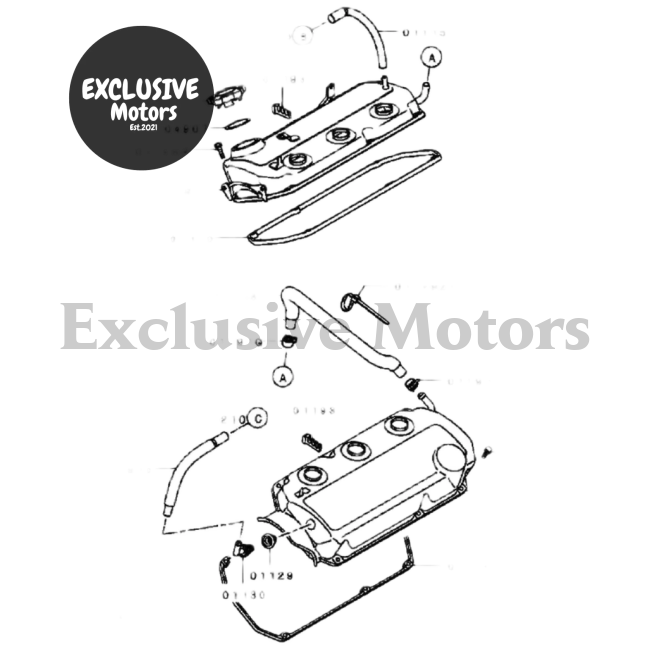 Valve Rocker Covers for Mitsubishi Pajero & Triton 6G74