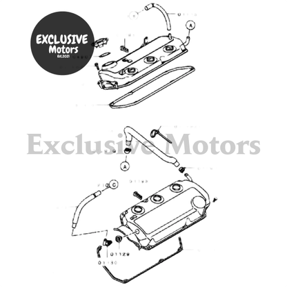 Valve Rocker Covers for Mitsubishi Pajero & Triton 6G74