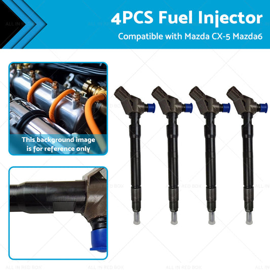 Fuel Injector 2.2L for Mazda 6 CX-5 2012+ Refurbished 4PCS