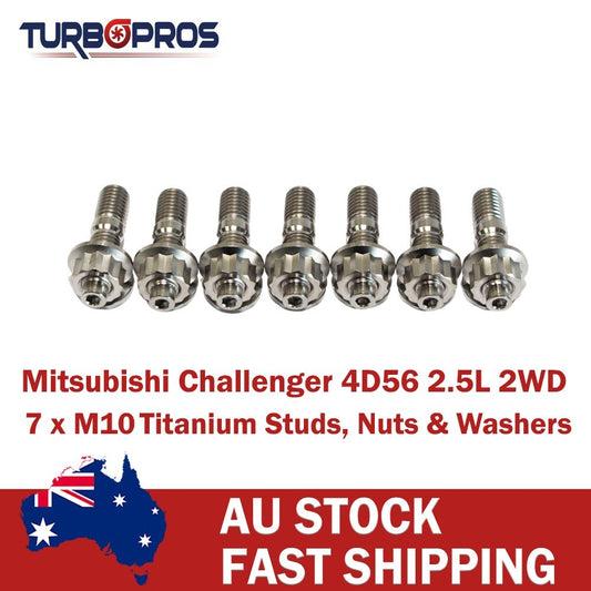 Titanium Turbo Charger Stud Kit for Mitsubishi Challenger 4D56 2.5L