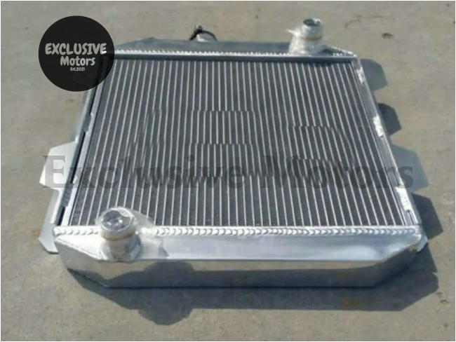 Aluminum Radiator & Fan For Ford Capri (1.3L 1.6L 2.0L Escort 78 + )