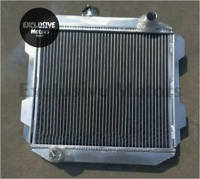 Aluminum Radiator & Fan For Ford Capri (1.3L 1.6L 2.0L Escort 78 + )