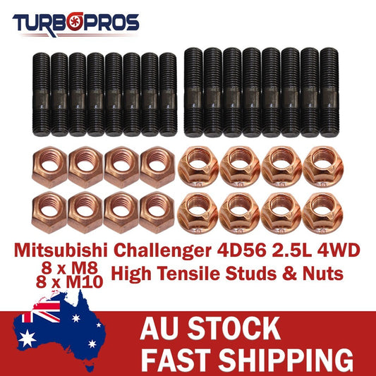 High Tensile Manifold&Turbo Stud Kit for Mitsubishi Challenger 4D56 2.5L 4WD
