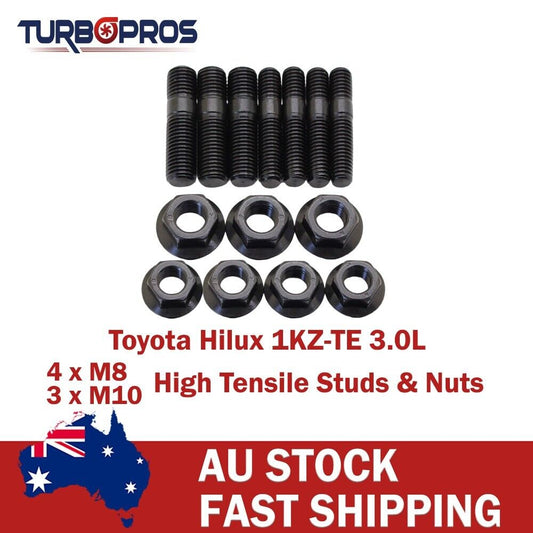 High Tensile Turbo Charger Stud Kit for Toyota Hilux 1KZ-TE 3.0L