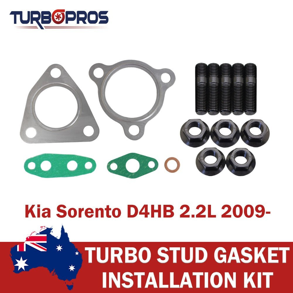 Turbo Charger Installation Stud & Gasket Kit for Kia Sorento D4HB 2.2L 2009-