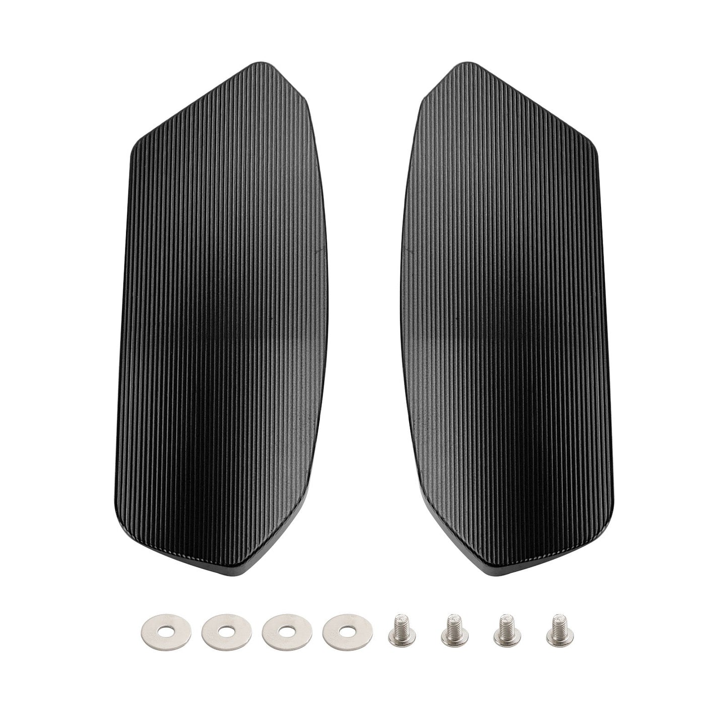 CNC mirror delete blanking block off plates fits Suzuki GSX-R 1000 2017-2024