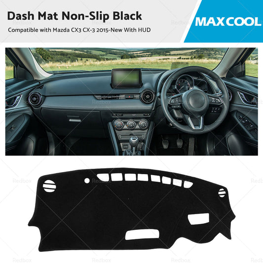 Dash Mat for Mazda CX-3 (2015-Present) Non-Slip HUD Dashboard Cover