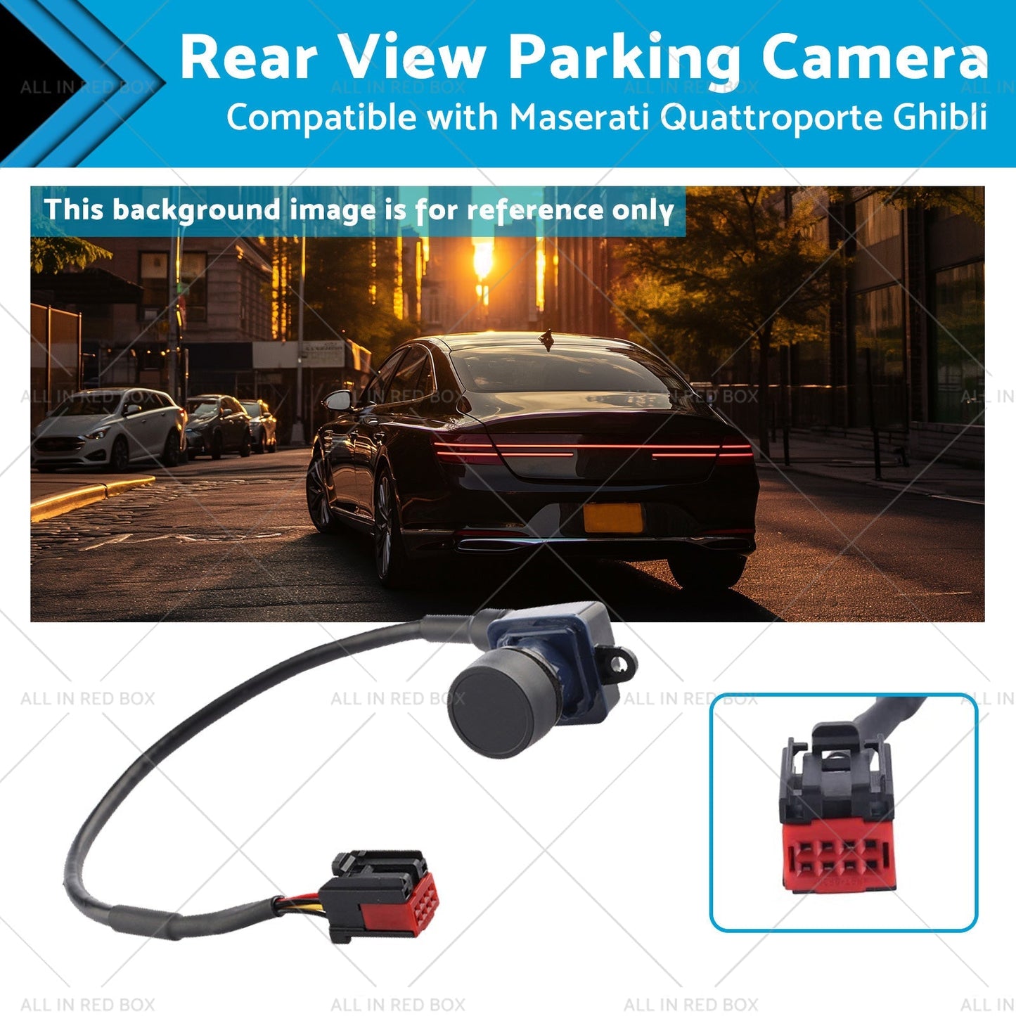 Rear View Parking Camera for Maserati Ghibli/Quattroporte 2013-2016