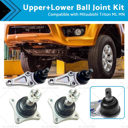 Upper Lower Ball Joint Kit for Mitsubishi Triton ML MN UTE 4WD RWD 2006-2015