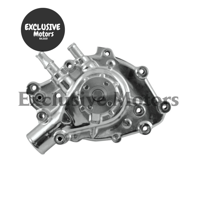Chrome Water Pump for Ford Windsor V8 (1962-2001)