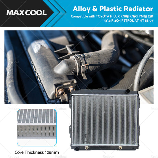 Radiator for Toyota Hilux RN85 RN90 YN85 22R 21R Petrol 2.4 AT MT 1988-1997