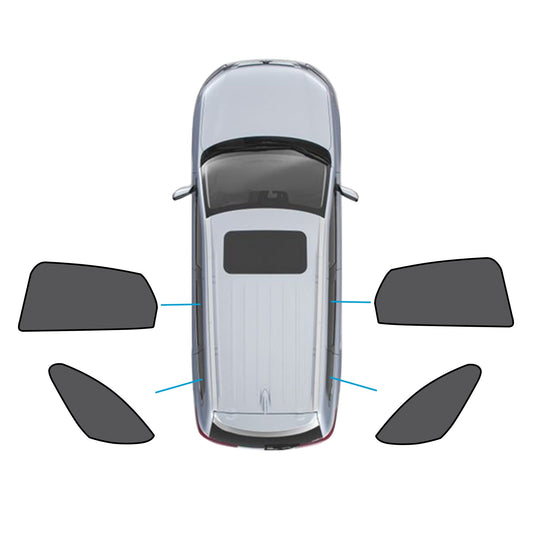 Rear Triangular Magnetic Sun Shade for Mazda CX-3 (2015-Current)