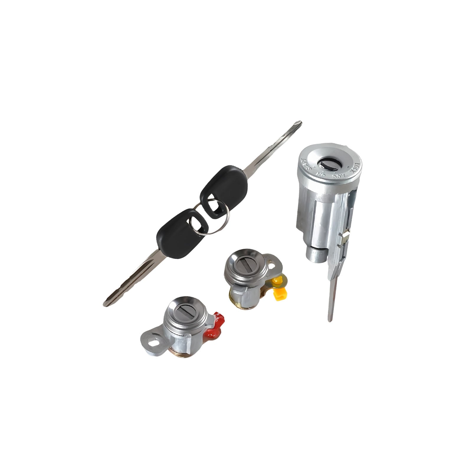 Ignition Barrel Door Locks Set Suitable For Toyota LandCruiser 80 Series 1990-1998-0