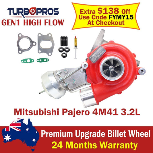 GEN1 High Flow Billet Turbo Charger for Mitsubishi Pajero 4M41 3.2L VT13