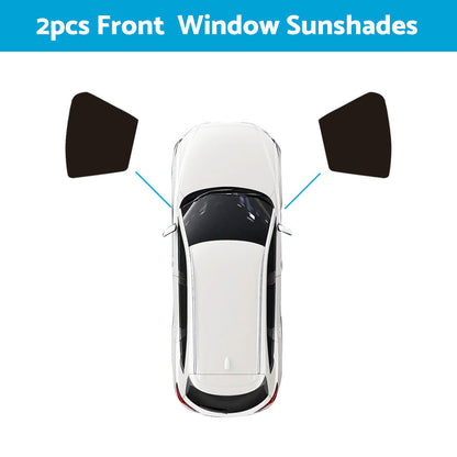 Magnetic Car Window Sun Shade Mesh Suitable For Mazda CX-8 2018-2023-6