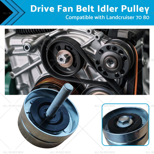 Fan Belt Idler Pulley for Toyota Landcruiser 70/80/100 1FZ 4.5L 1990-2007