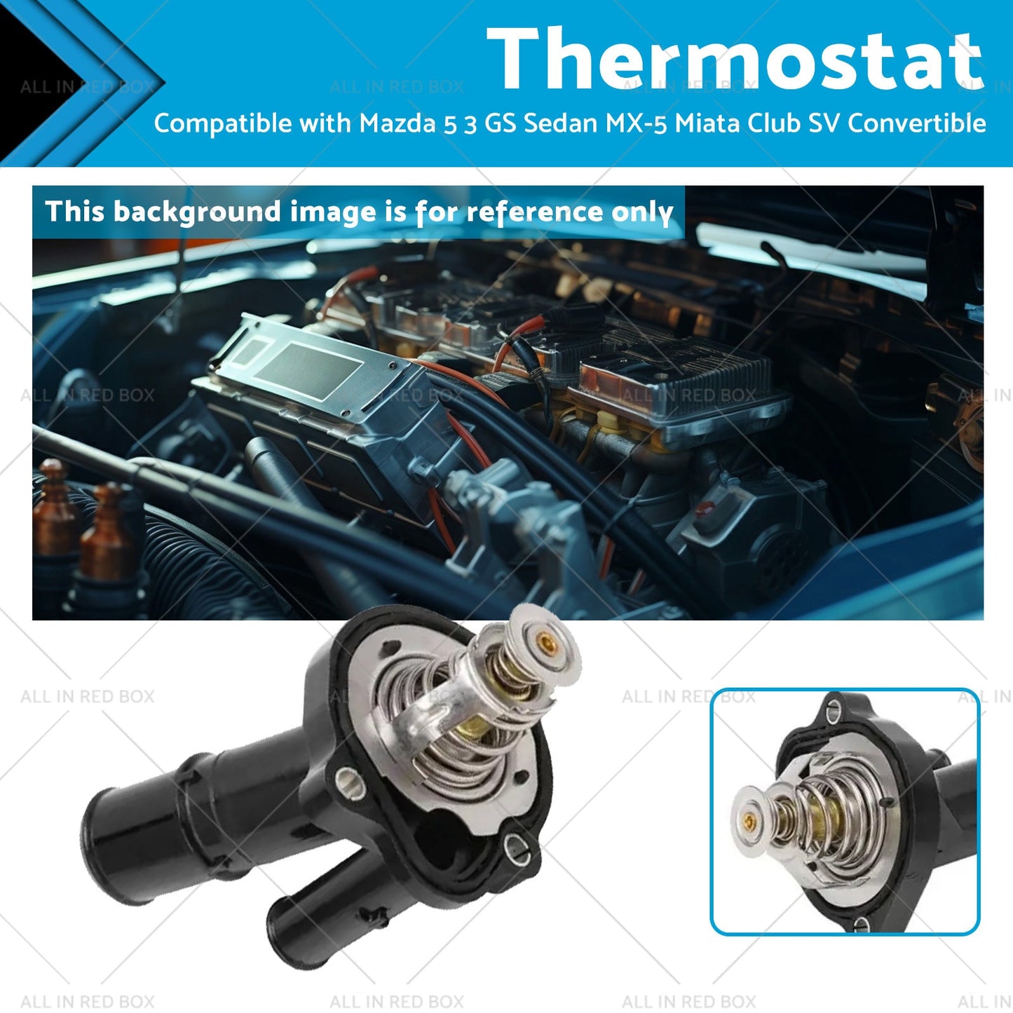 Thermostat for Mazda 5/3 GS/MX-5 Miata Club SV 2007-2009