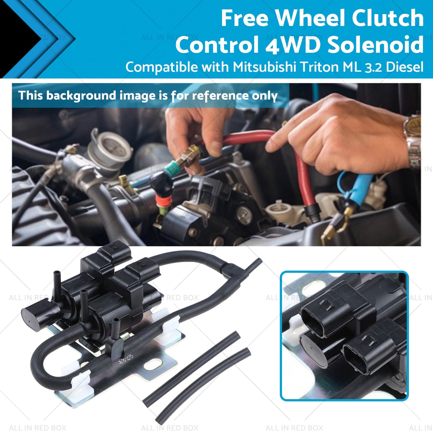 Free Wheel Clutch Control Solenoid for Mitsubishi Triton ML 2006-2015