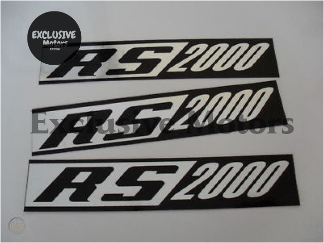 Ford Escort MK1 RS2000 Badge or Insert