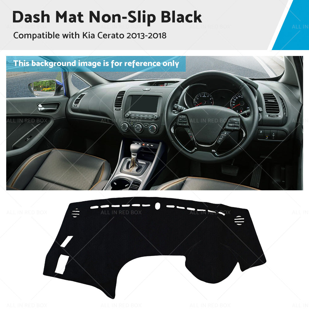 Dashboard Cover Mat Non-Slip for Kia Cerato (2013-2018)