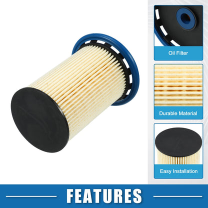 Engine Oil Filter No. 7P6127177A with O Ring for Volkswagen Touareg