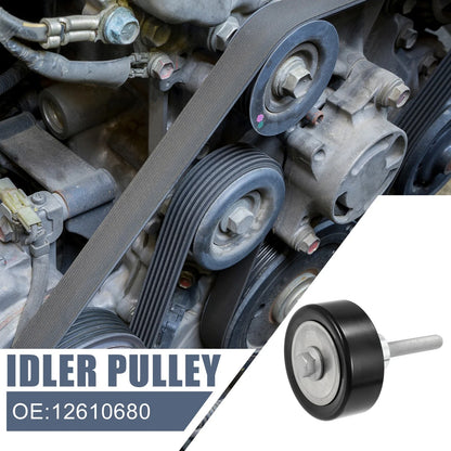 Drive Belt Idler Pulley for Buick Enclave, Chevrolet, GMC (2008-2017)