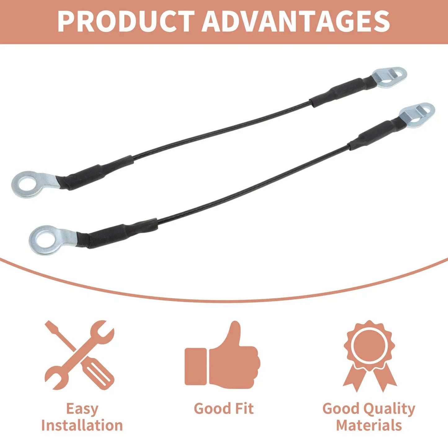 Tailgate Support Cable for Chevrolet Silverado
