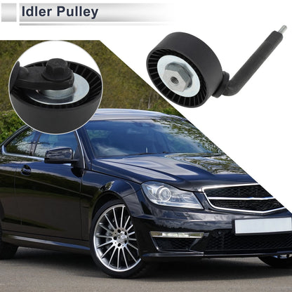Drive Belt Idler Pulley for BMW 5 Series (2002–2010) No. 11287786881 Black
