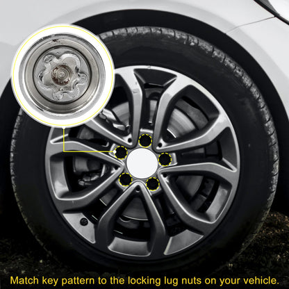 330 Wheel Lock Lug Nut Set with Protector Socket for Mercedes Benz