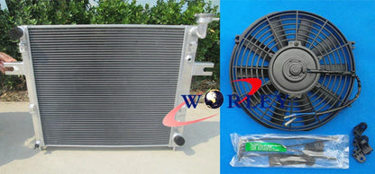 Aluminum Radiator & Fan for Jeep Grand Cherokee WJ/WG 4.7L V8 (1999-2005)