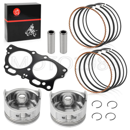 Piston Kit with Rings and Gasket for EZGO Golf Cart (1996–2008)