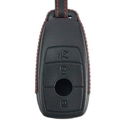 Qualified Leather Key Holder Case for W213 E200 E260 E300 E400 (2016–2023)