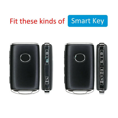1 x Carbon Fiber Key Fob Cover for Mazda 3 CX-30 CX-5 CX-50 (2019–2024)